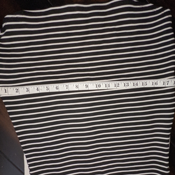 Authentic G by Guess Striped Off the Shoulder Bodycon - Picture 12 of 15